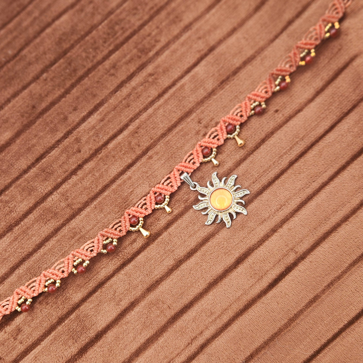 Karneol | Sonne | Choker