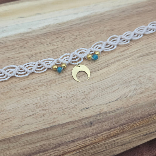 Amazonit | Mond | Choker