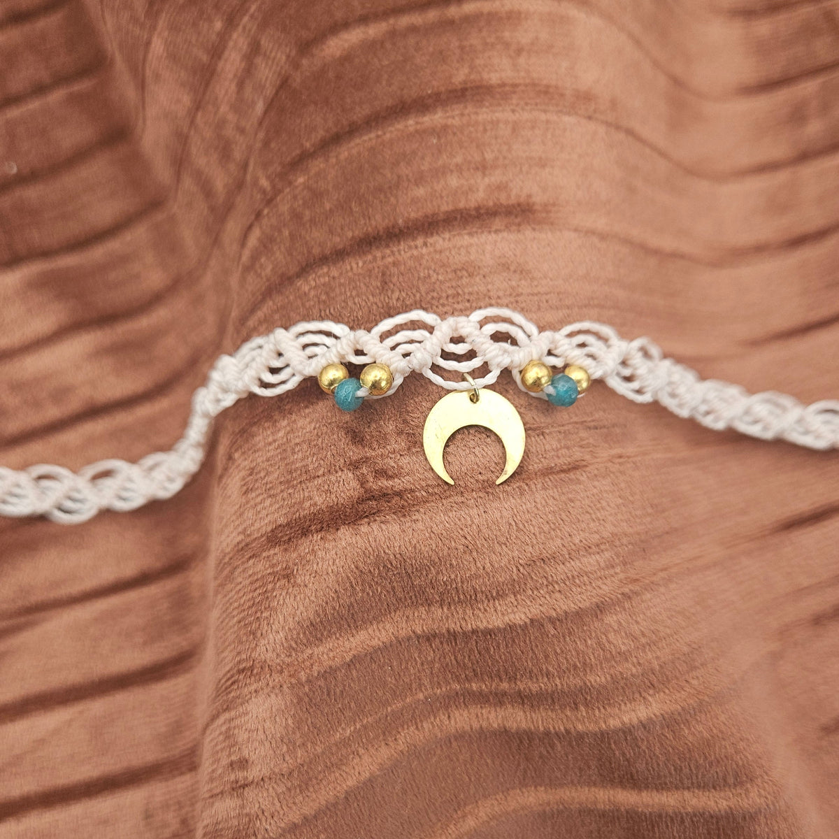Amazonit | Mond | Choker