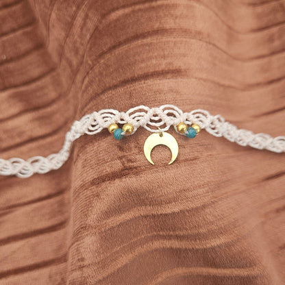 Amazonit | Mond | Choker