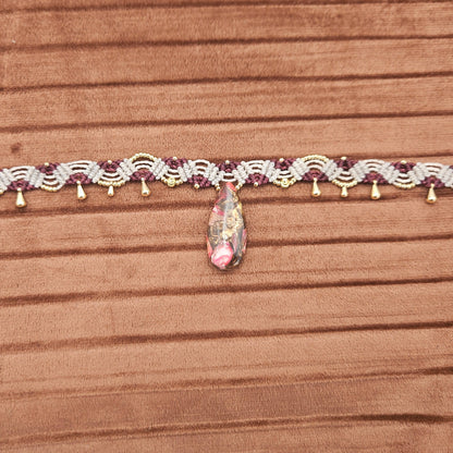 Jaspis | Tropfen | Choker