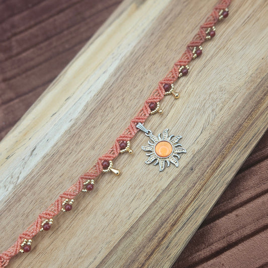 Karneol | Sonne | Choker