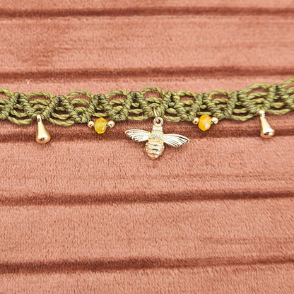 Jade | Biene | Choker
