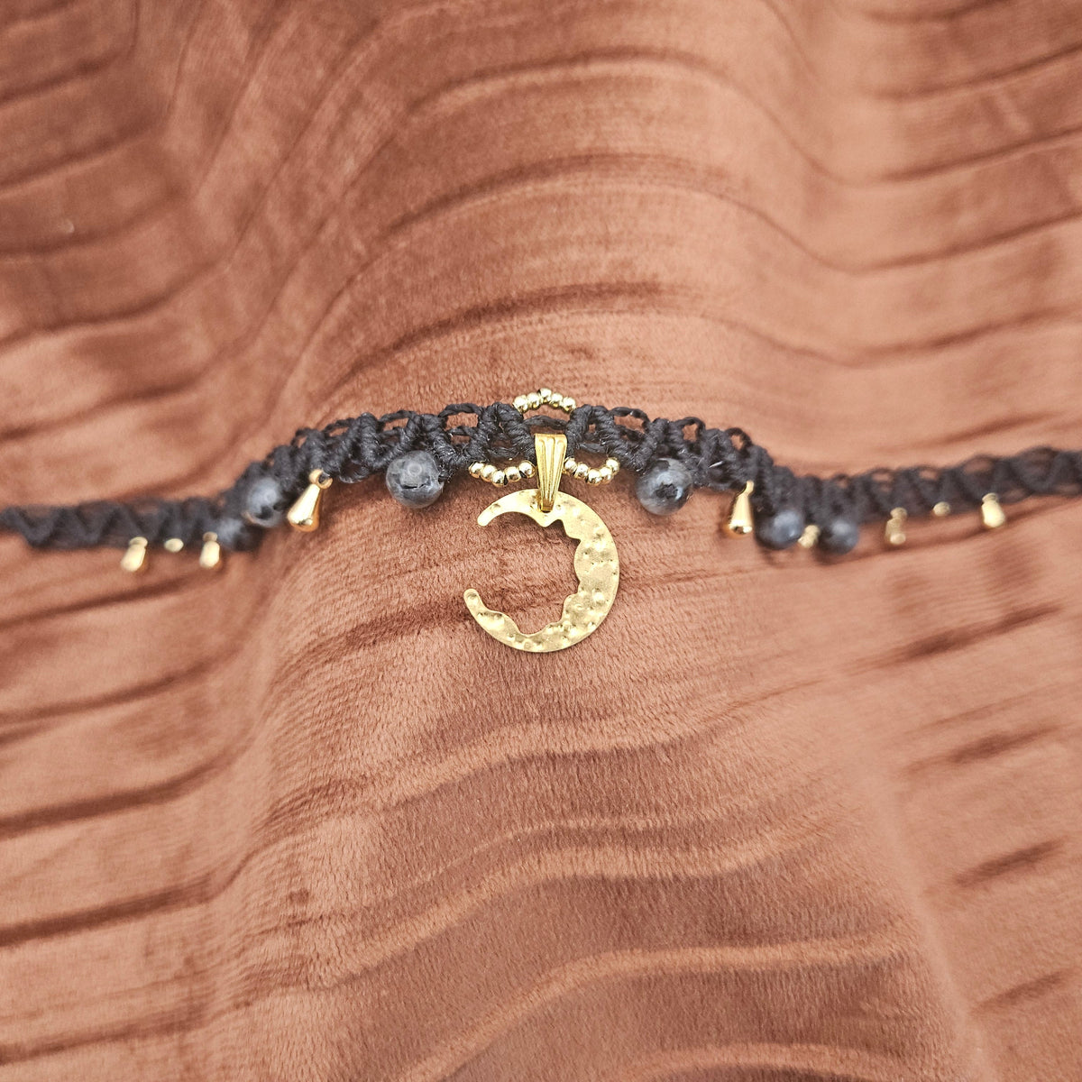 Labradorit | Mond | Choker