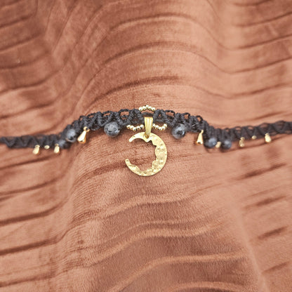 Labradorit | Mond | Choker